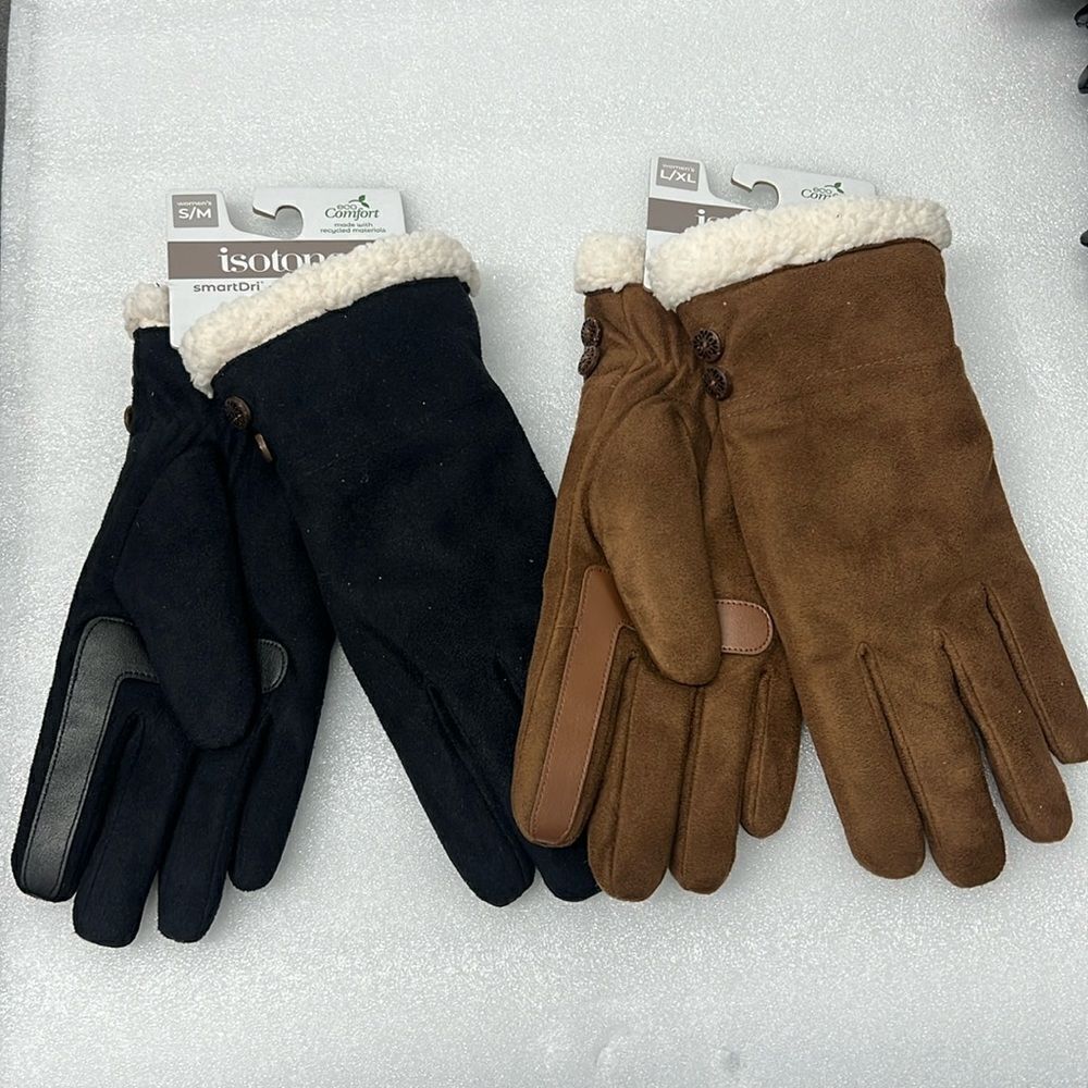 Isotoner winter gloves